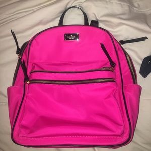 Kate spade pink backpack never used